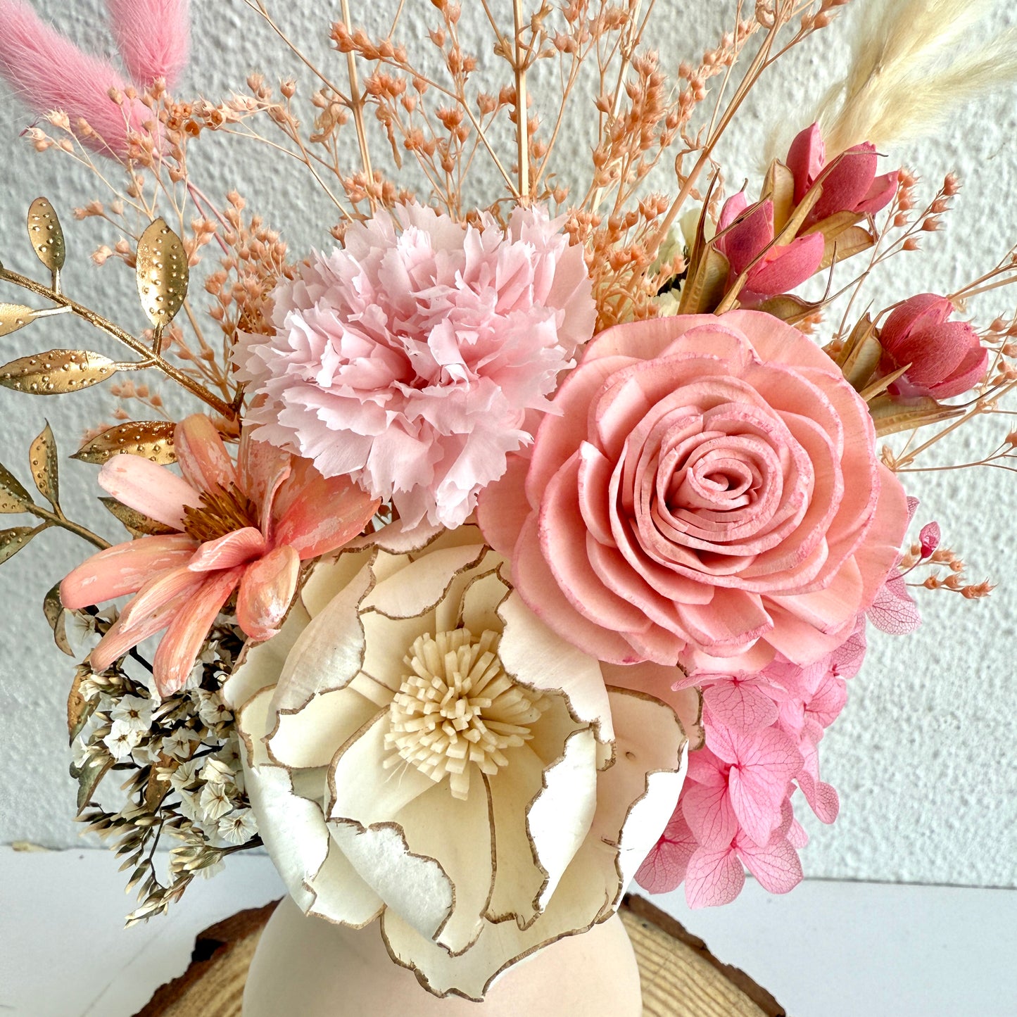 Everlasting Coral Embrace - Blessed Blooms
