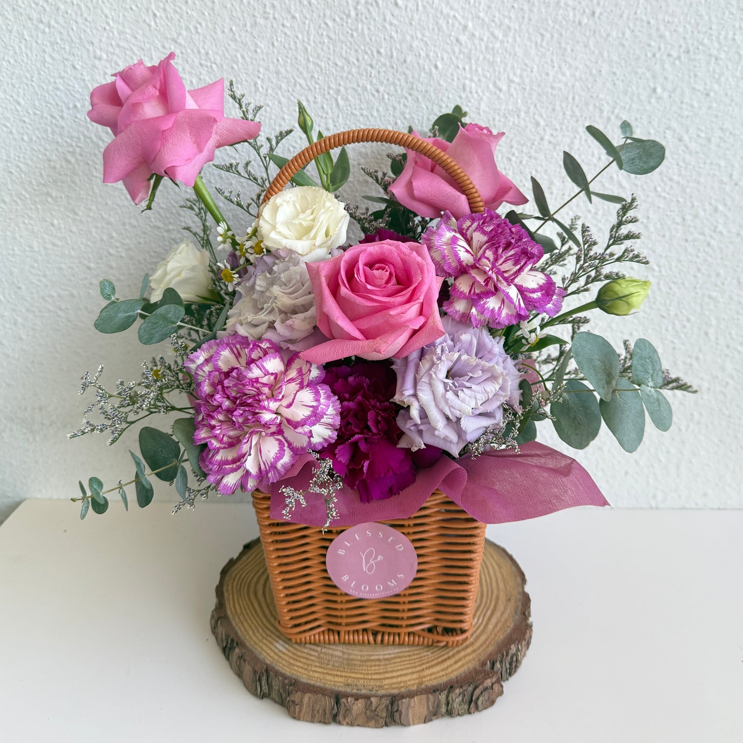 Weekly Blooms (Basket) - Blessed Blooms