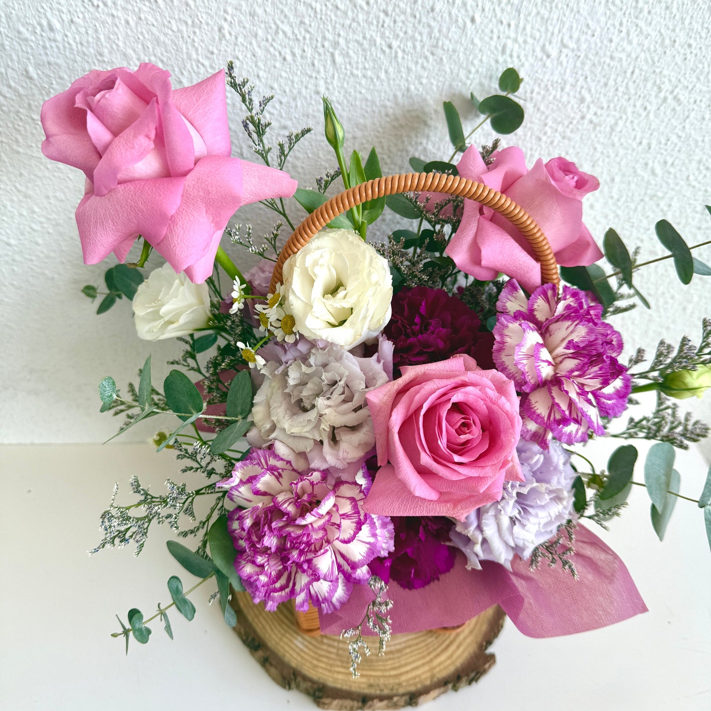 Weekly Blooms (Basket) - Blessed Blooms