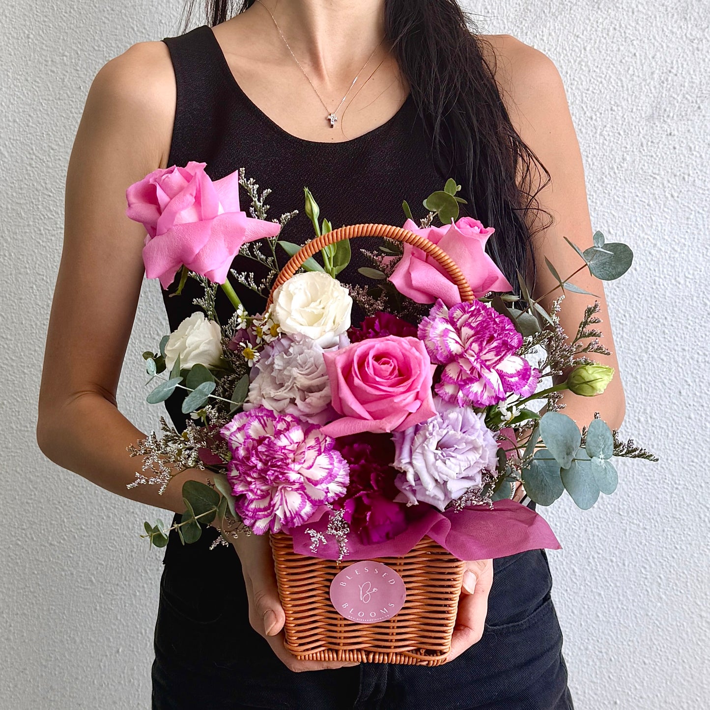 Weekly Blooms (Basket) - Blessed Blooms