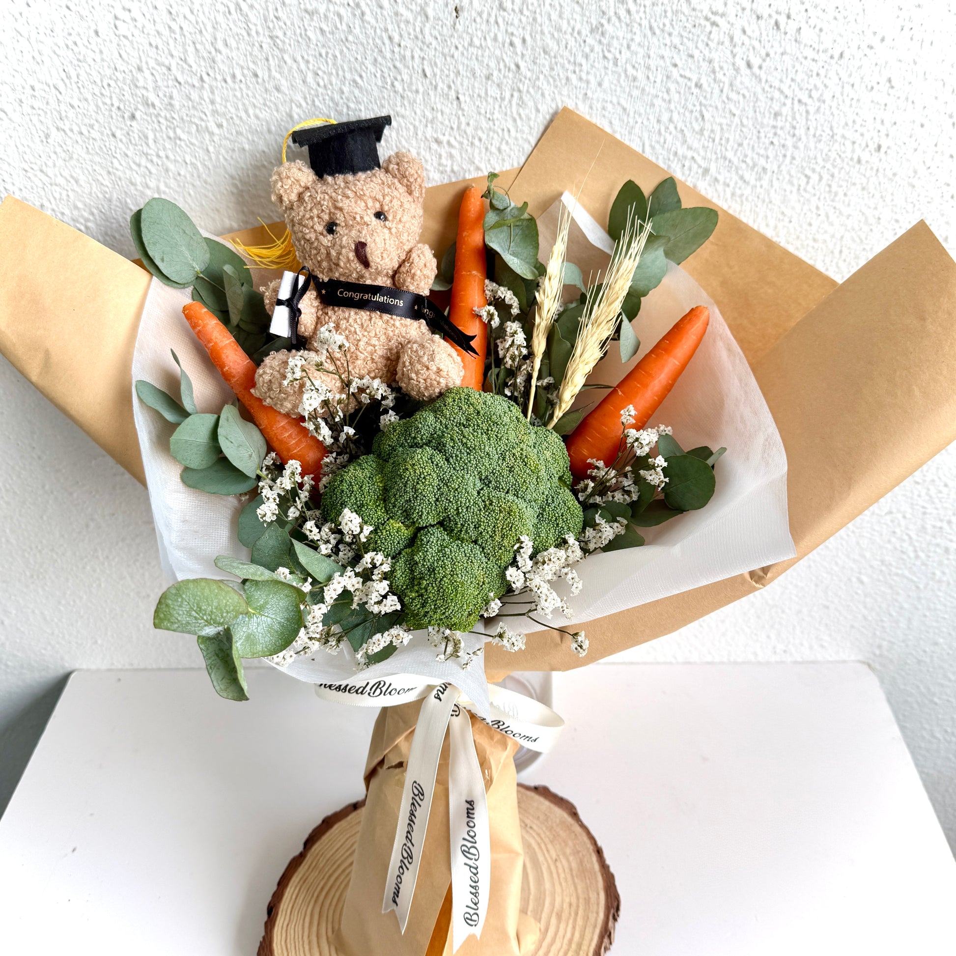 Broccoli Bouquet *Grad Special* - Blessed Blooms