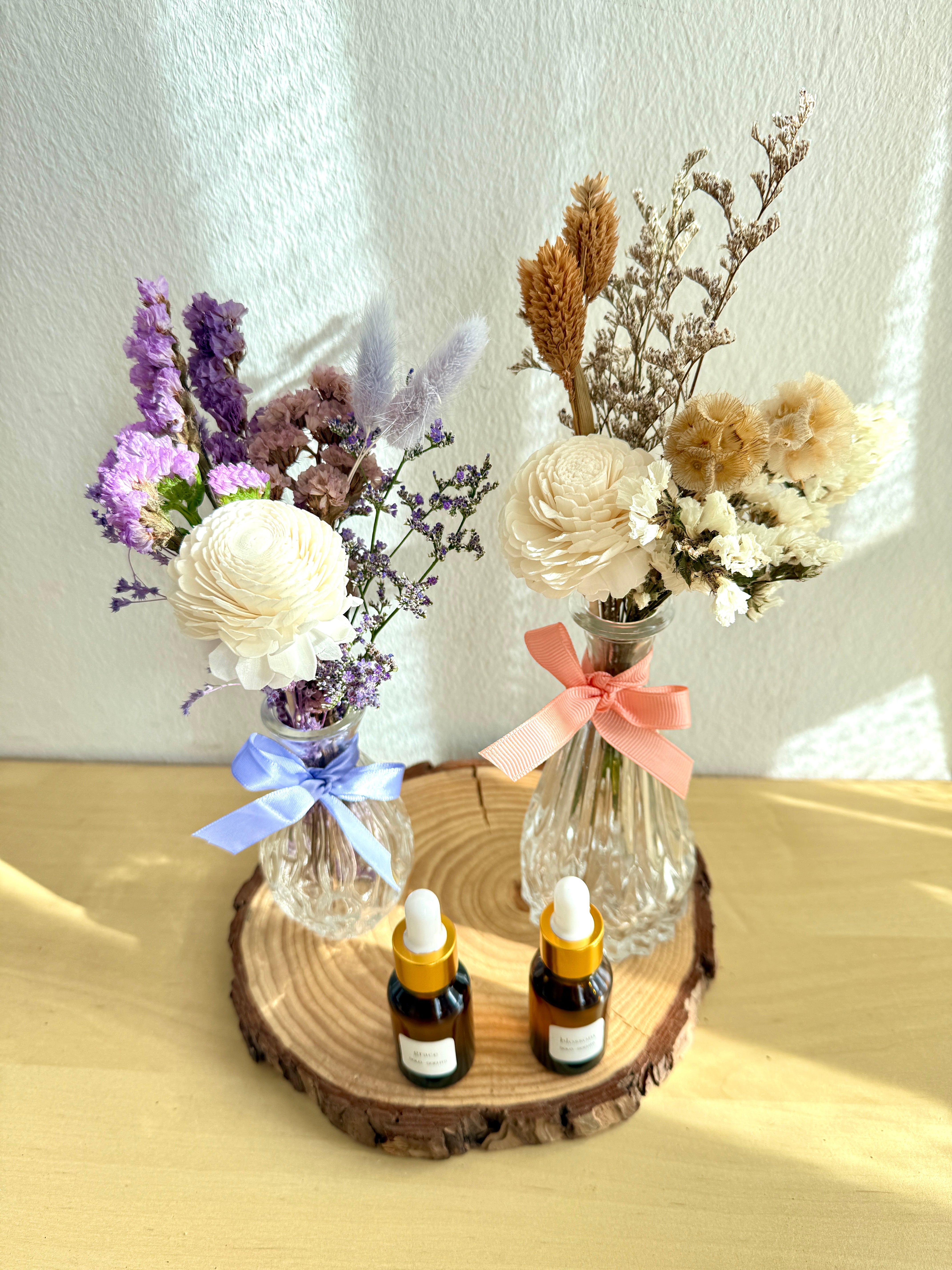 Sola Flower Diffuser Gift set x Solo Scent – Blessed Blooms Pte Ltd