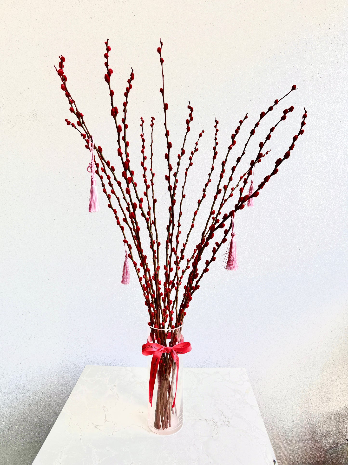 Classic Pussy Willow Vase