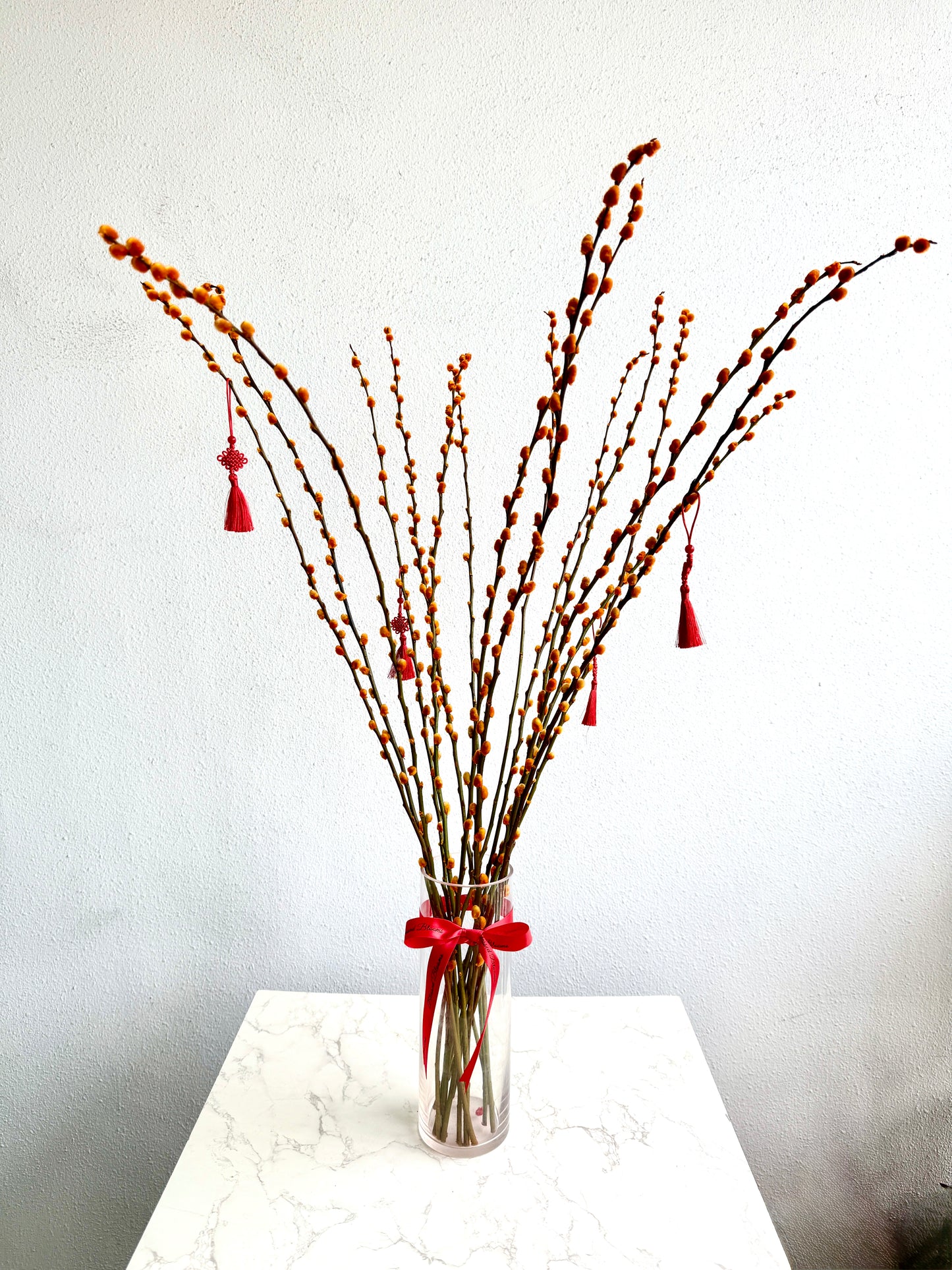 Classic Pussy Willow Vase