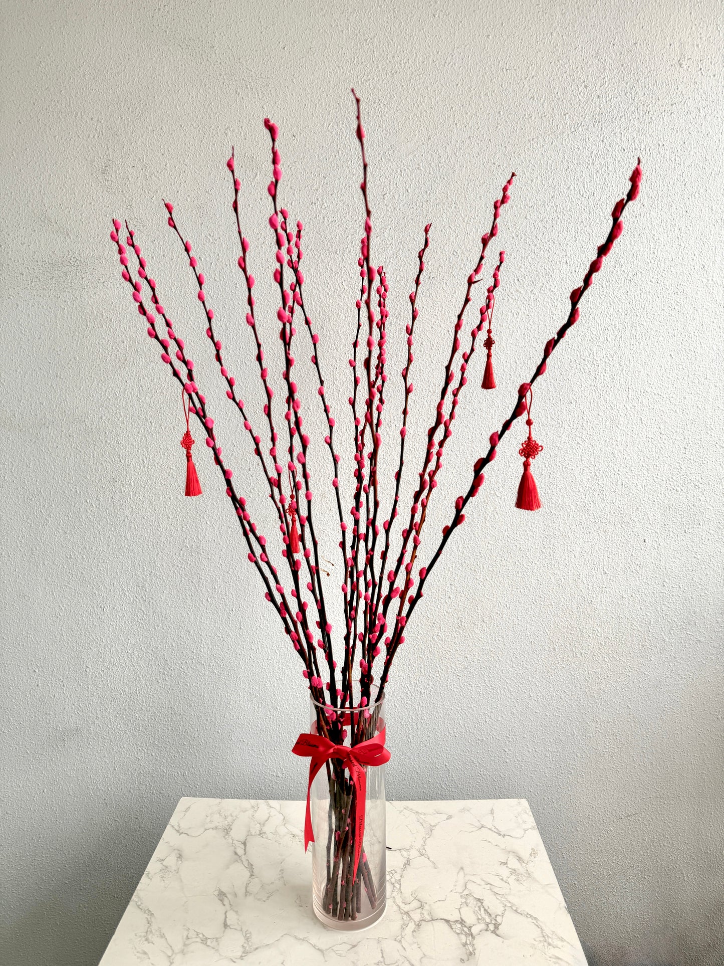 Classic Pussy Willow Vase